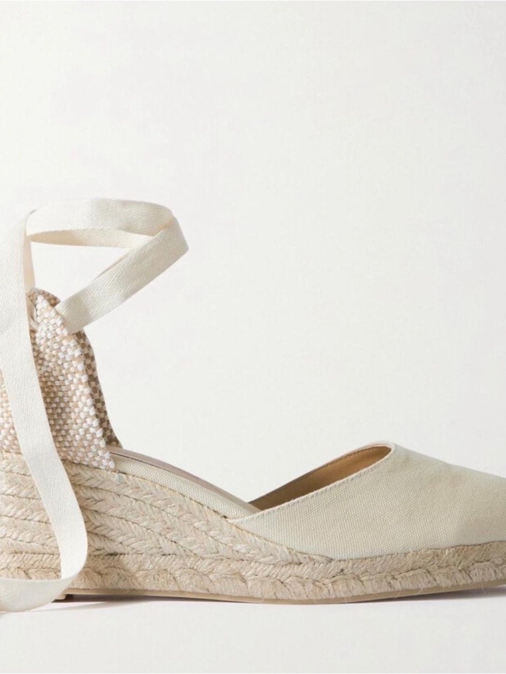 Castañer Carina Espadrille Wedges Size 36